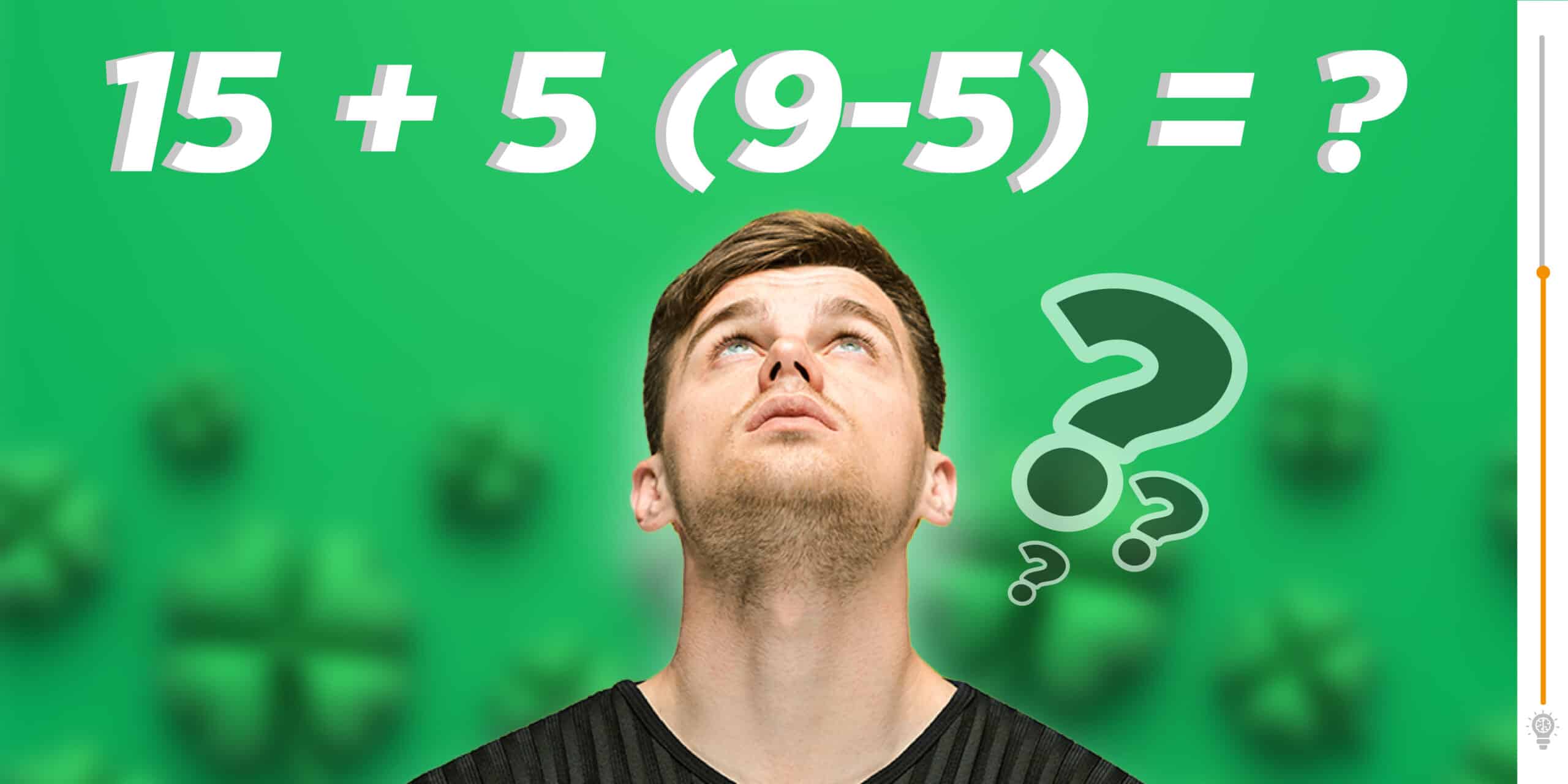 Math Challenge: Put your IQ to the test with this quick equation, 20 seconds to find the right answer!