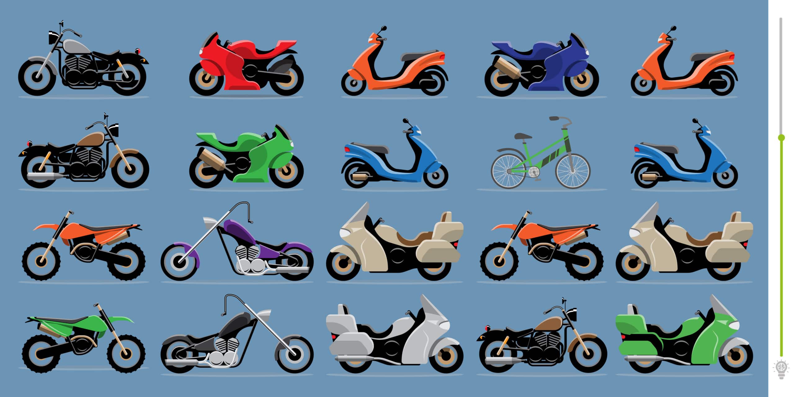 Visual challenge: take up the ultimate challenge and find the odd one out among these bikes in under 20 seconds! Sharpen your eyes for this thrilling test.