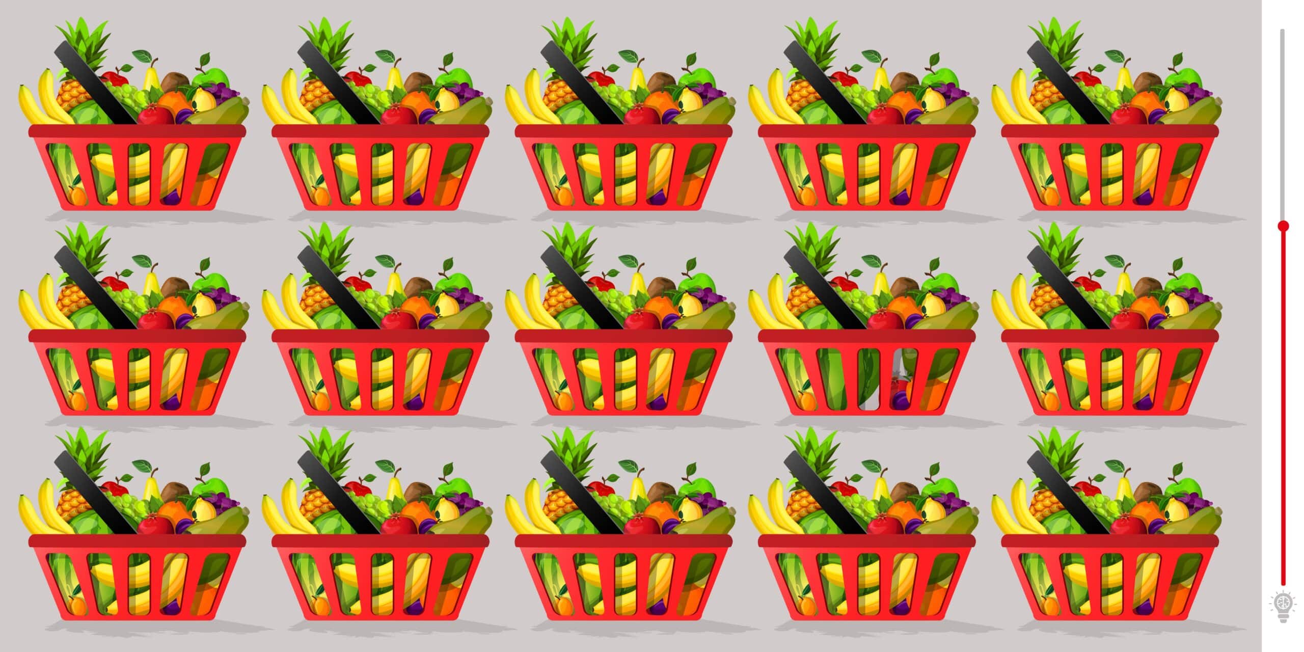 Visual challenge: take up the ultimate challenge by spotting the intruder element in record time!