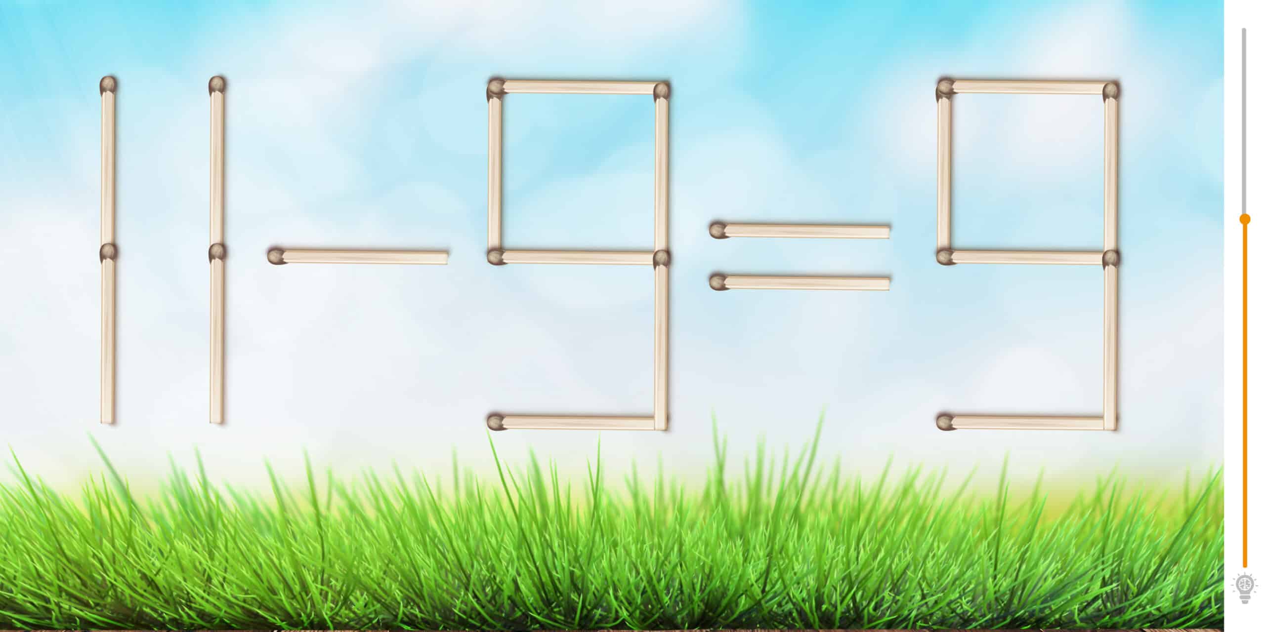 Maths challenge: Test your genius by adding just 2 matches! Can you solve this lightning puzzle?