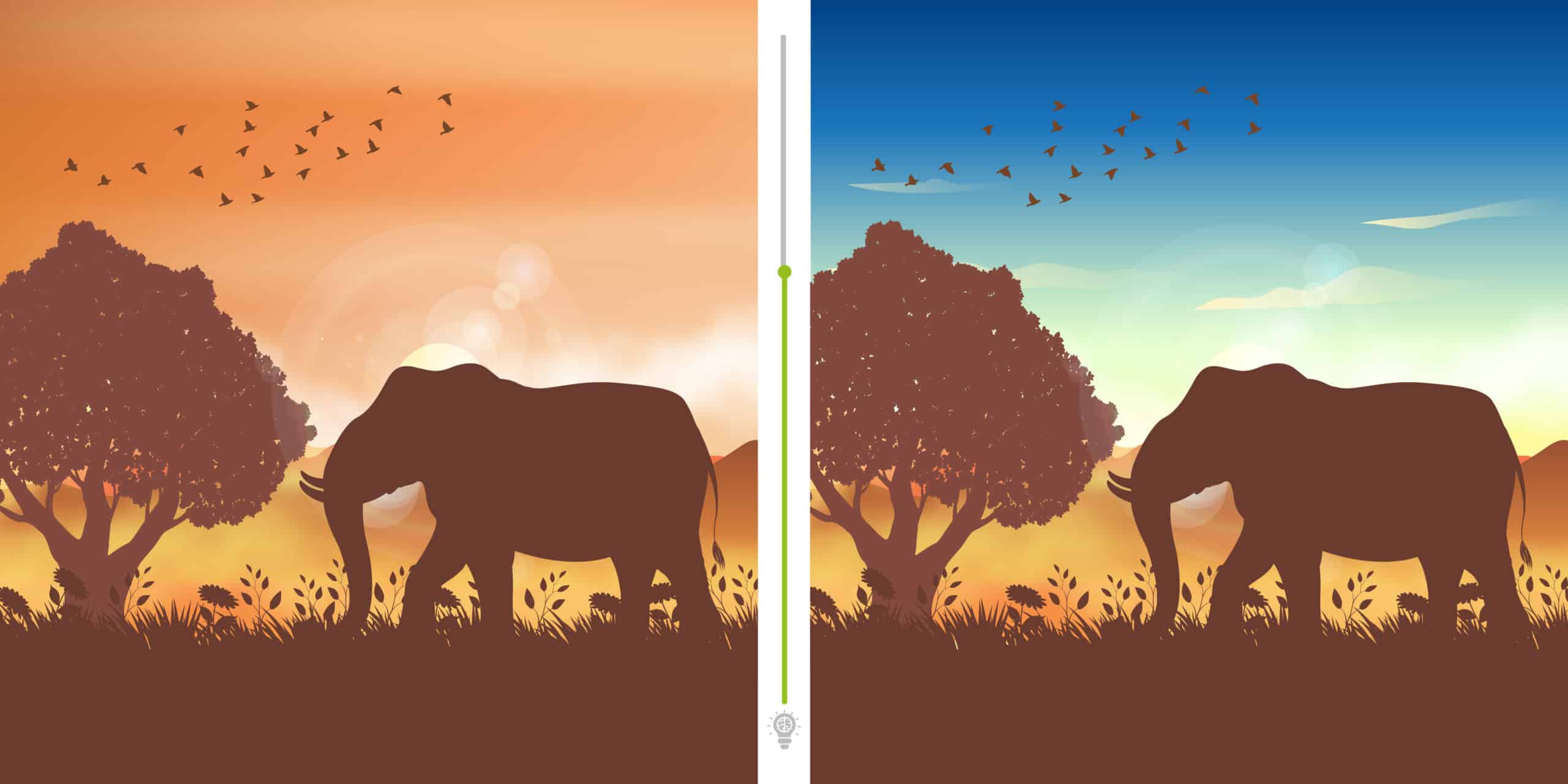 Visual test: can you spot the difference between these two images?