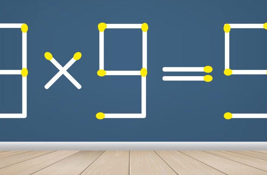 Math Challenge: Boost your IQ by moving just 1 match. Can you triumph in under 25 seconds?