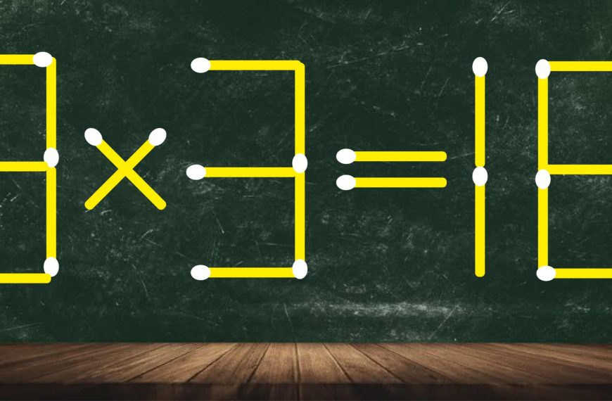 Math riddle: Are you a genius? Prove it by moving just 1 match in under 20 seconds!