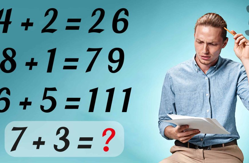 Math riddle: Solve this equation! If 4 +2=26, 8 +1=79, 6 +5=111, 7 +3 = ?