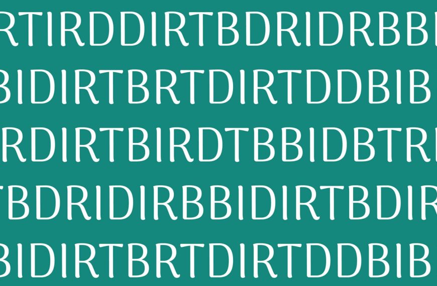 Vision test: Look for the word "Bird"! Only people with exceptional vision will pass this challenge.