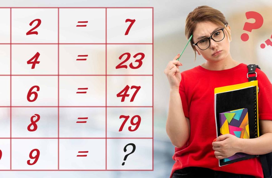 Visual test: solve this mathematical puzzle in under 20 seconds if you can!