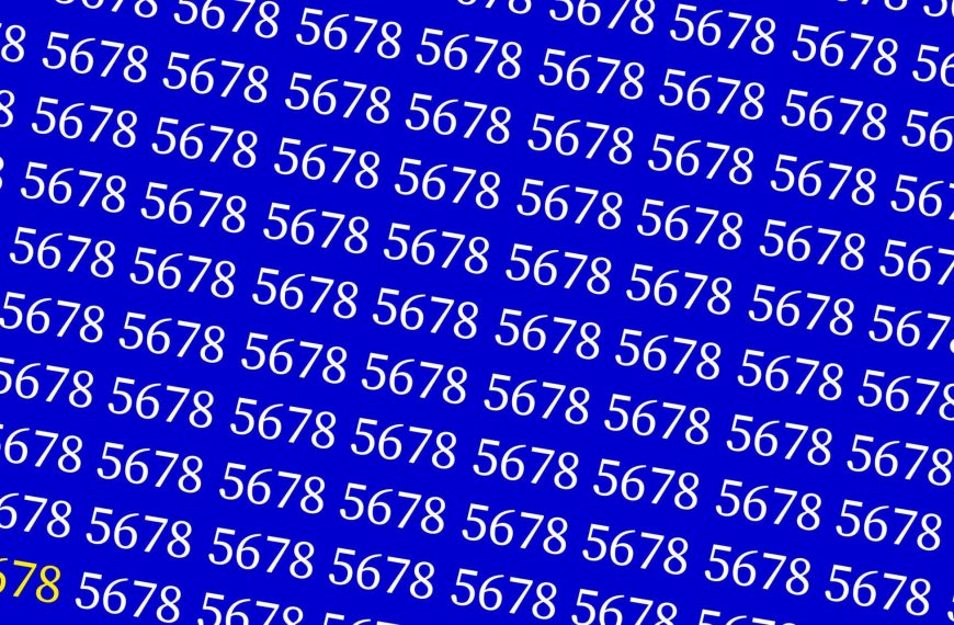 Visual test: Do you have the skills to find the number 3678 in just 20 seconds?