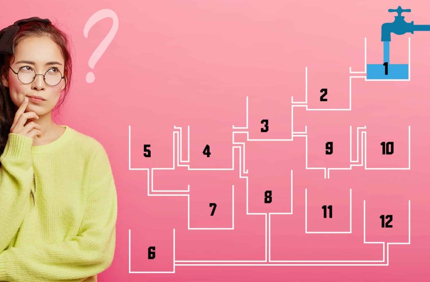 Logic challenge: Boost your IQ by finding out which container fills up first!