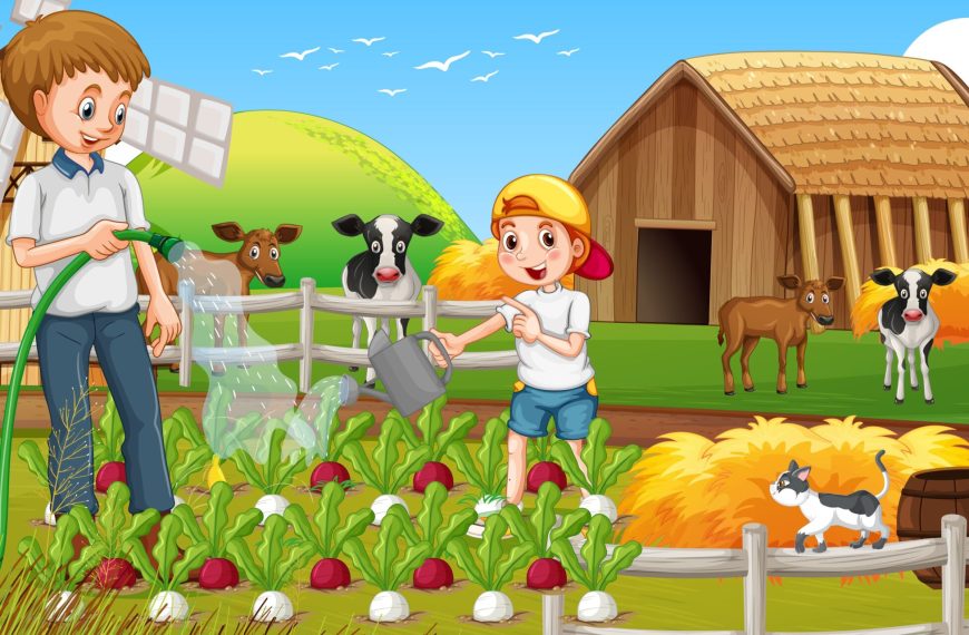 Visual challenge: Spot the subtle mistake in this bucolic scene of two young people passionately engaged in gardening!