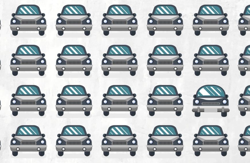 Visual riddle: will you be able to find the car that’s different from the others in less than 5 seconds?