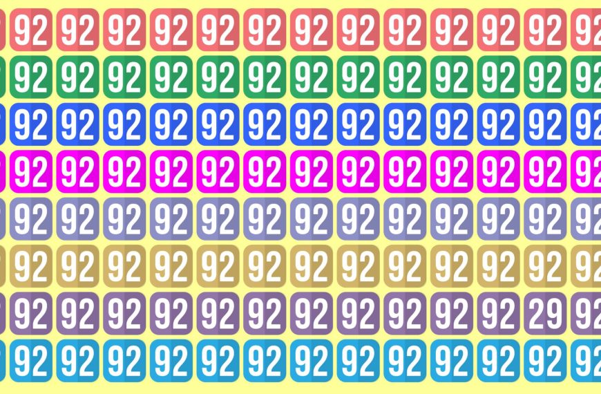 Visual test: You’re brilliant if you find the number 29 in less than 10 seconds!