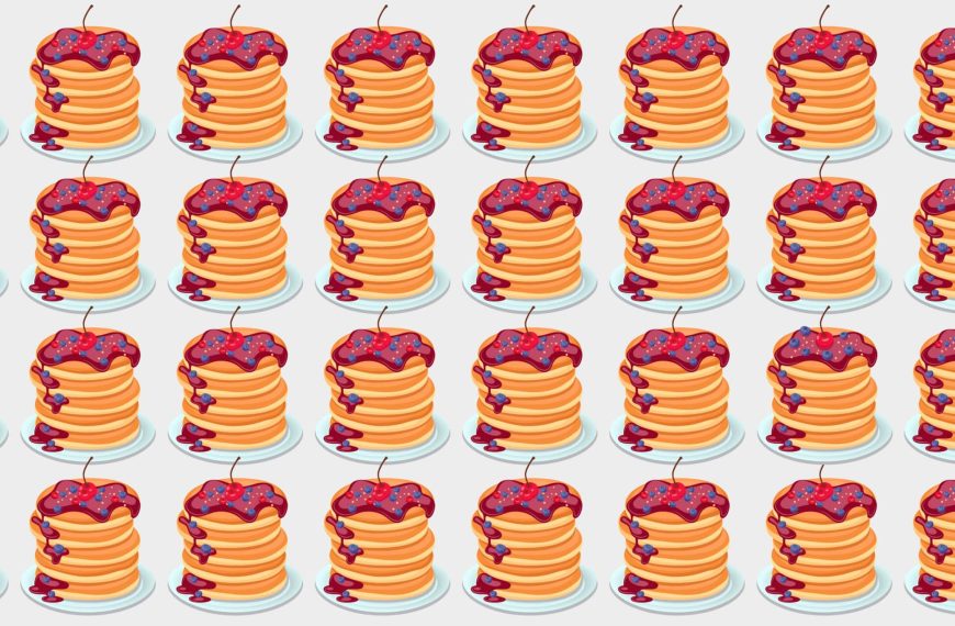 Visual test: can you identify the different pancakes in less than 10 seconds?