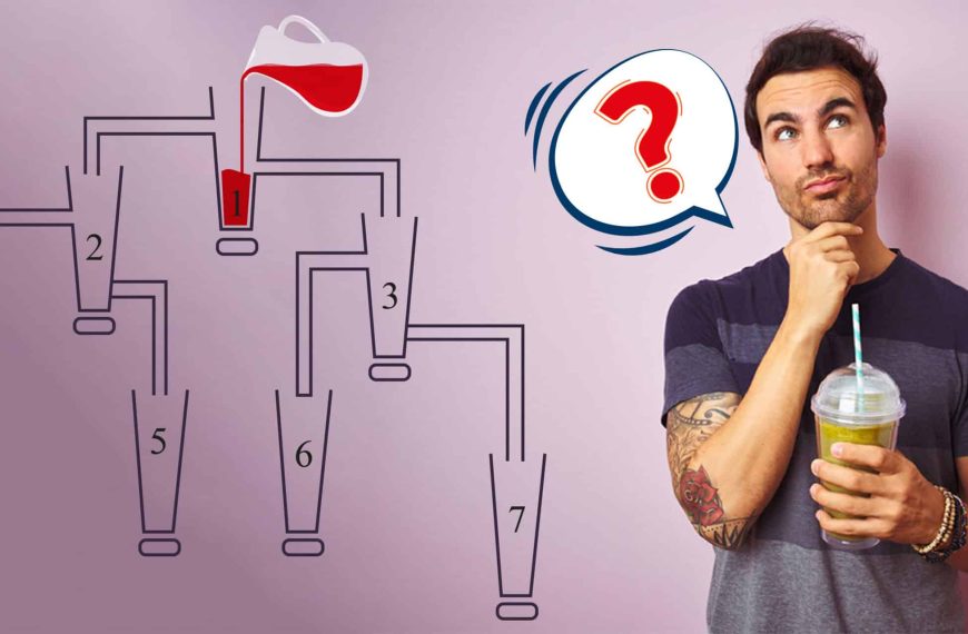 Logic challenge: Boost your IQ by deciding which glass fills up first!