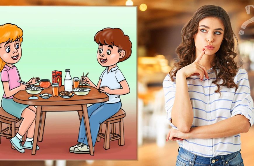 Visual challenge: can you spot the subtle mistake in this morning scene? Show your acuity by taking up the challenge in under 20 seconds!