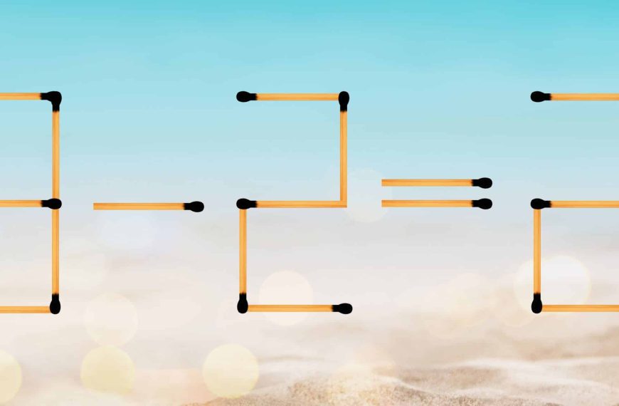 Math riddle: Show your genius by moving a single match. Can you complete the challenge in under 25 seconds?