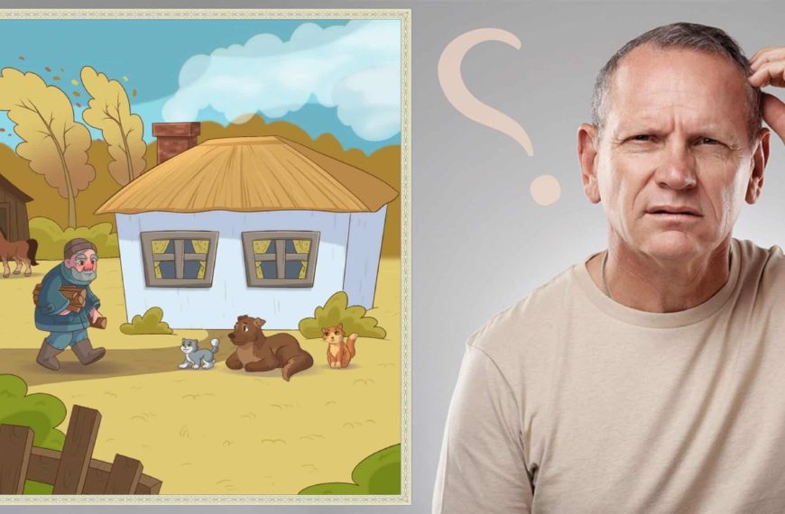 Observation game: can you spot the two errors hidden in this bucolic farm image in under 40 seconds? Put your attention to detail to the test now!