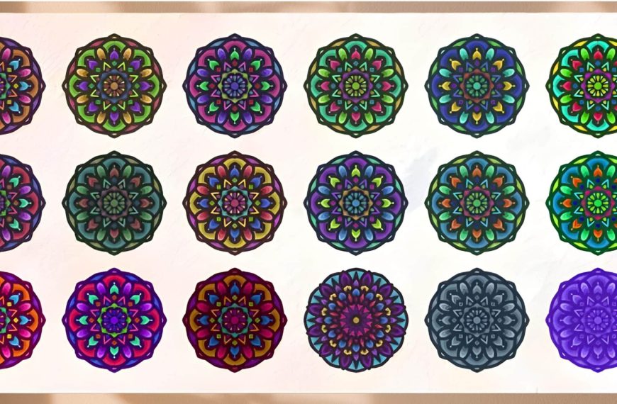 Visual challenge: can you spot the different mandala? Put your skills to the test and take the observation challenge in under 25 seconds!