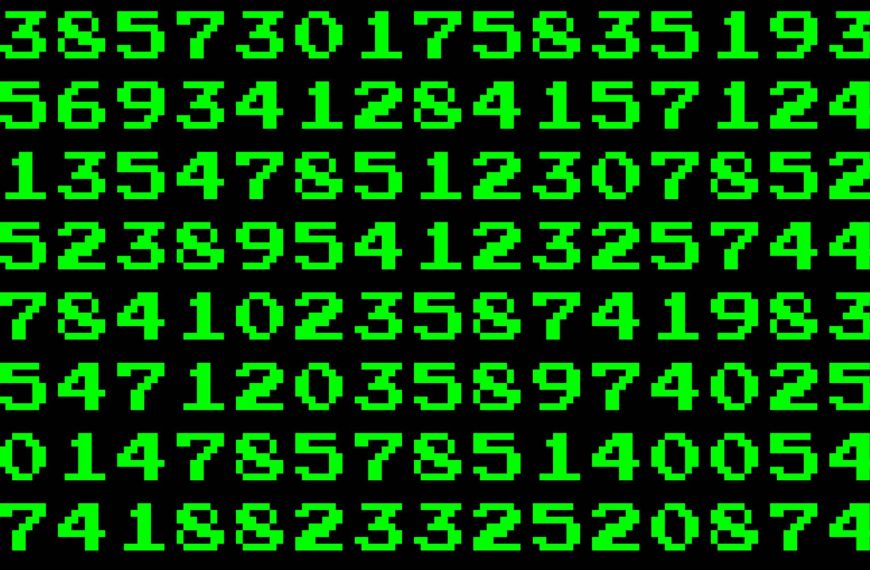 Visual challenge: can you spot the number 6 hidden among the others in under 30 seconds? Put your powers of observation to the test with this captivating and challenging puzzle!