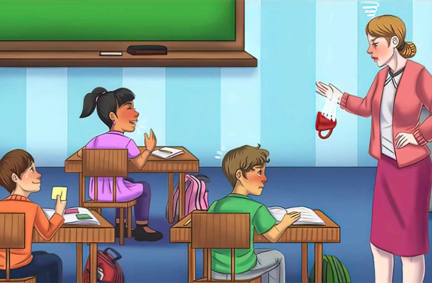 Visual challenge: find out who’s tricked the teacher by closely examining this captivating classroom image in under 20 seconds?