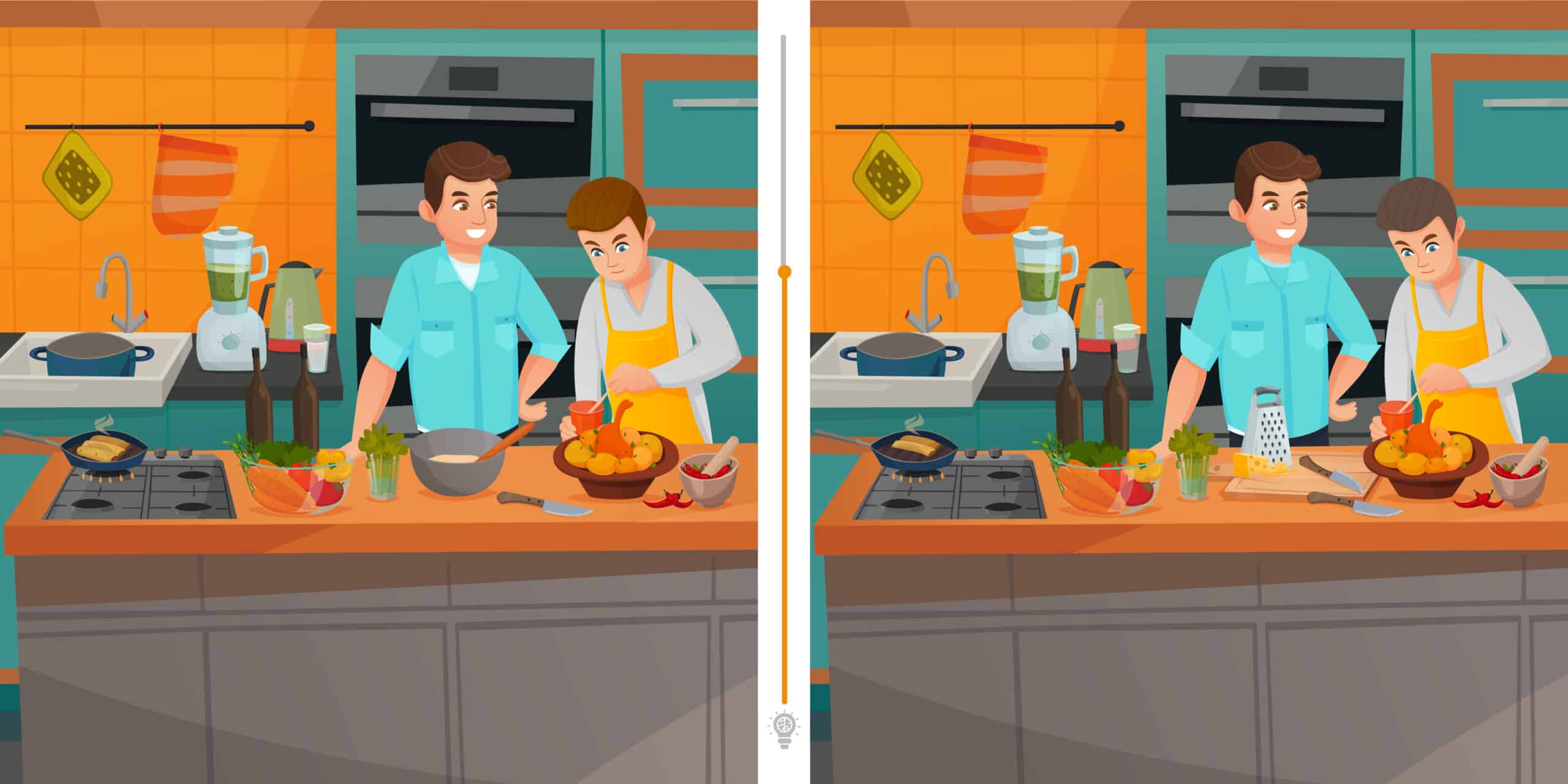 Défi visuel : repérez les 6 différences entre ces deux images en moins de 40 secondes !  ! Relèverez-vous le challenge ?