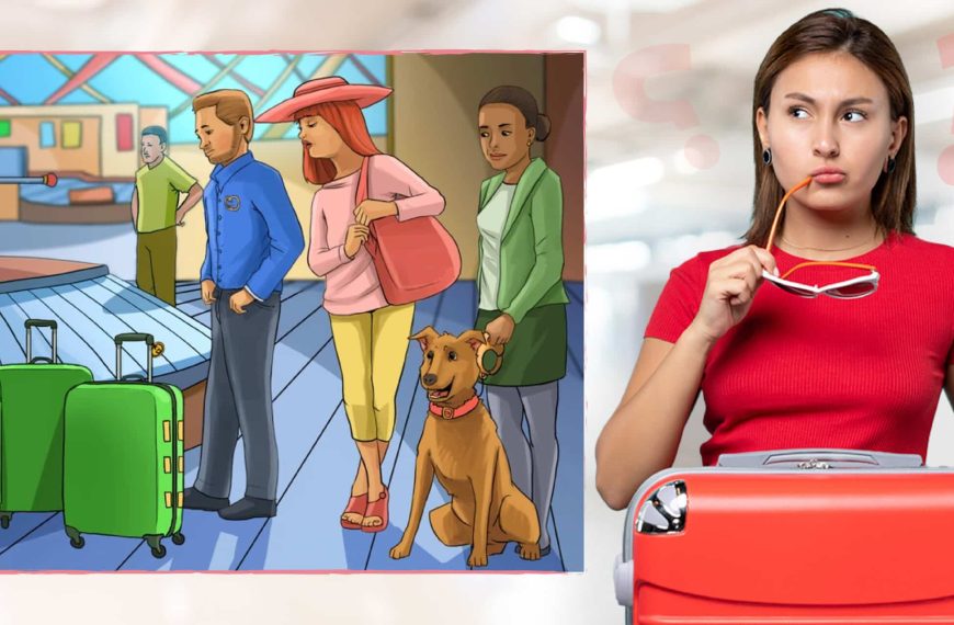 Visual test: Who owns which suitcase? Can you identify the owners in under 15 seconds?