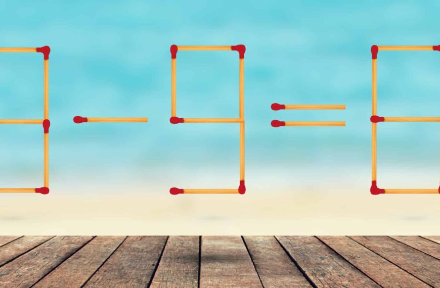 Math puzzle: Are you a numbers genius? Prove it by solving this puzzle in 35 seconds with only 2 matches to remove!