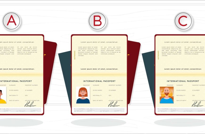 Visual challenge: can you spot the fake passport in the blink of an eye? Put your observation skills to the test and find the intruder in under 20 seconds!