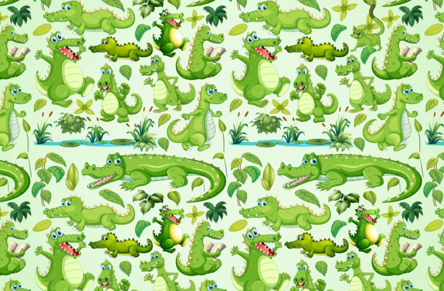 Visual challenge: can you spot the intruder cleverly hiding among the crocodiles in under 20 seconds?