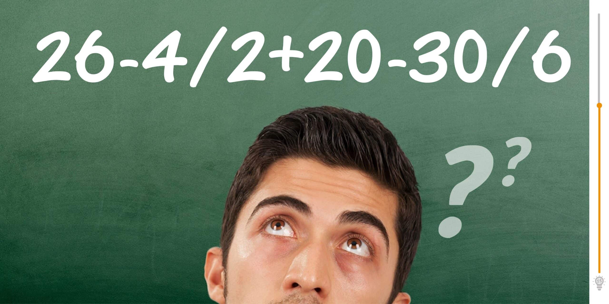 Défi mathématique : Mettez votre QI à l'épreuve avec cette équation rapide à résoudre en moins de 25 secondes !