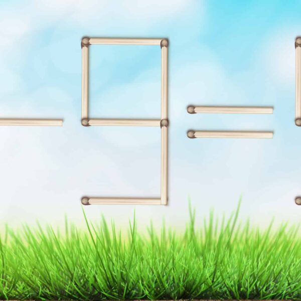 Maths challenge: Test your genius by adding just 2 matches! Can you solve this lightning puzzle?