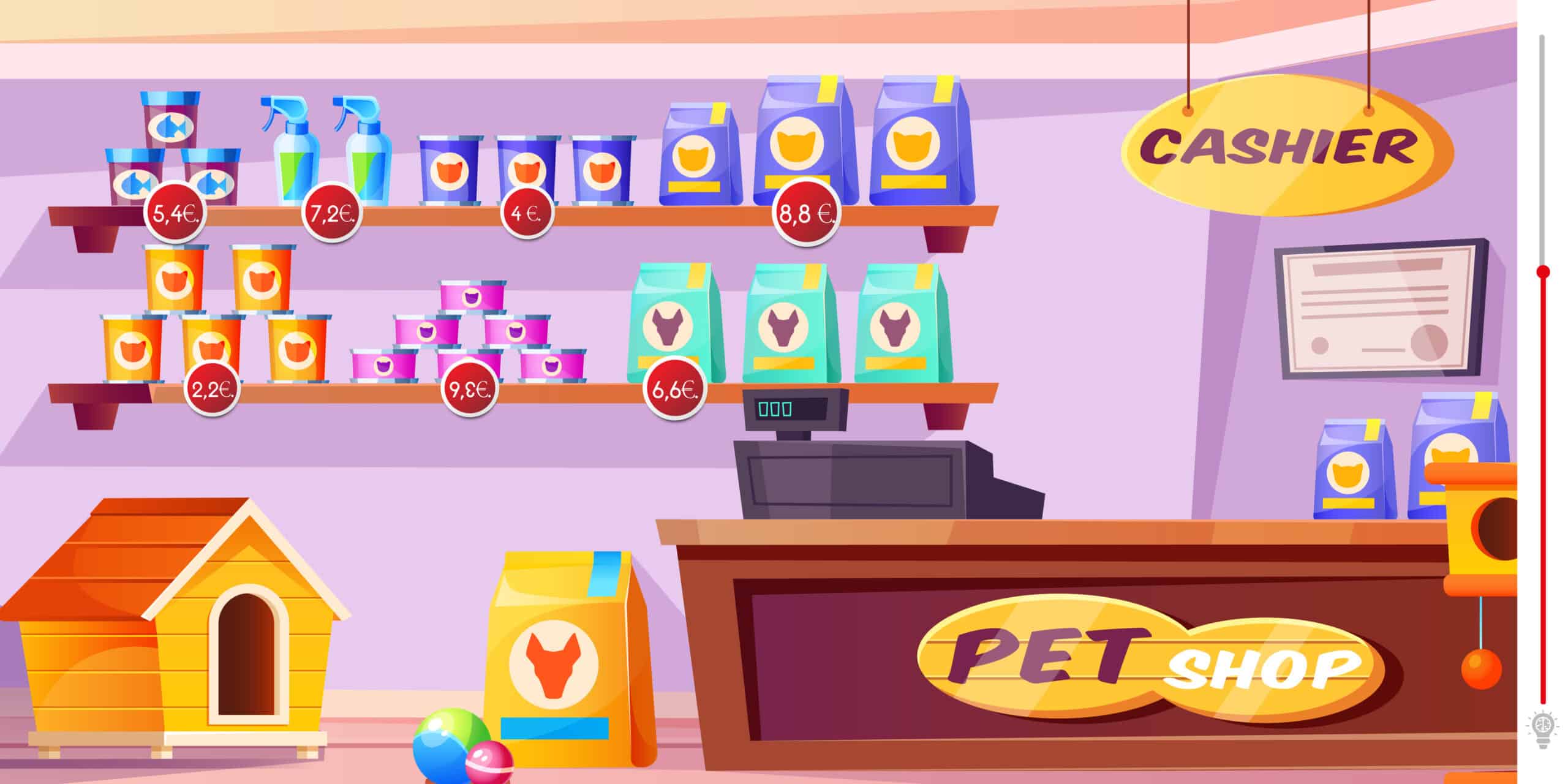 Visual challenge: can you spot the anomaly hidden in this animated pet shop in under 30 seconds?