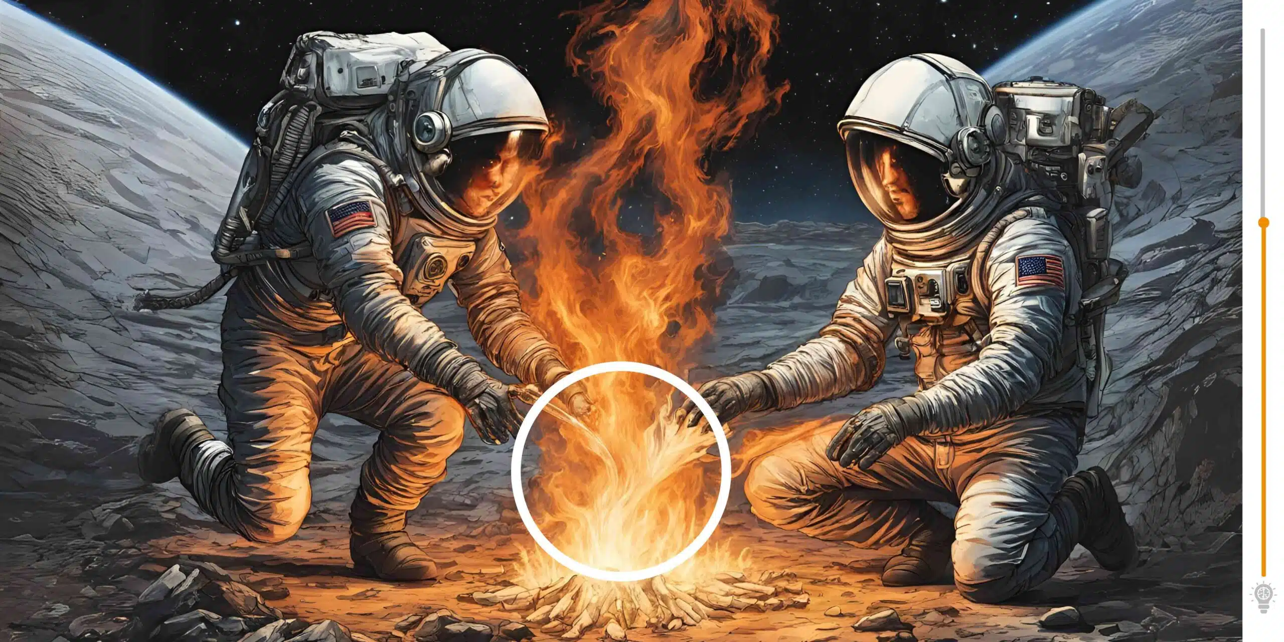 Visual challenge: spot the anomaly in this amazing space scene in under 10 seconds! Do you have the eye of a real astronaut?