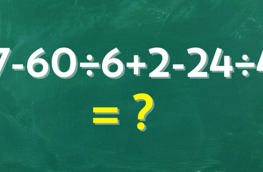 Défi mathématique : Mettez votre QI à l'épreuve avec cette équation express ! Résolvez-la en moins de 10 secondes!