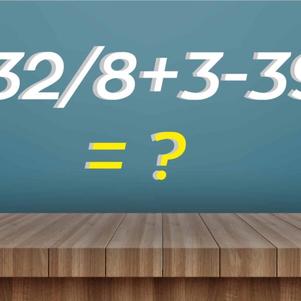 Défi mathématique : Mettez votre QI à l'épreuve avec cette équation rapide ! Saurez-vous la résoudre en moins de 20 secondes ?
