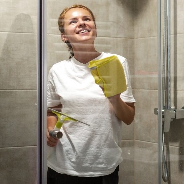 Comment nettoyer les portes de douche en verre pour une salle de bain qui brille ?