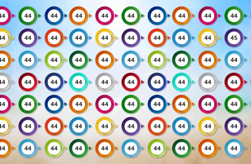 Défi visuel : Relevez le challenge et trouvez le chiffre dissimulé parmi les 44 en moins de 15 secondes ! Attention, seul un œil de lynx y parviendra !