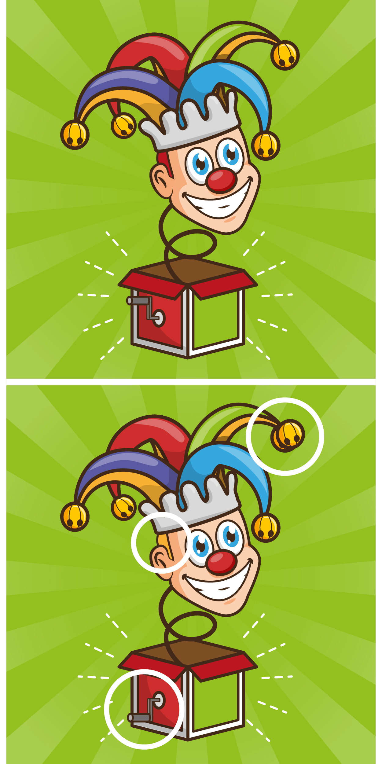 Visual challenge: can you spot the 3 differences between these two images? Test your acuity and beat the challenge in under 8 seconds!