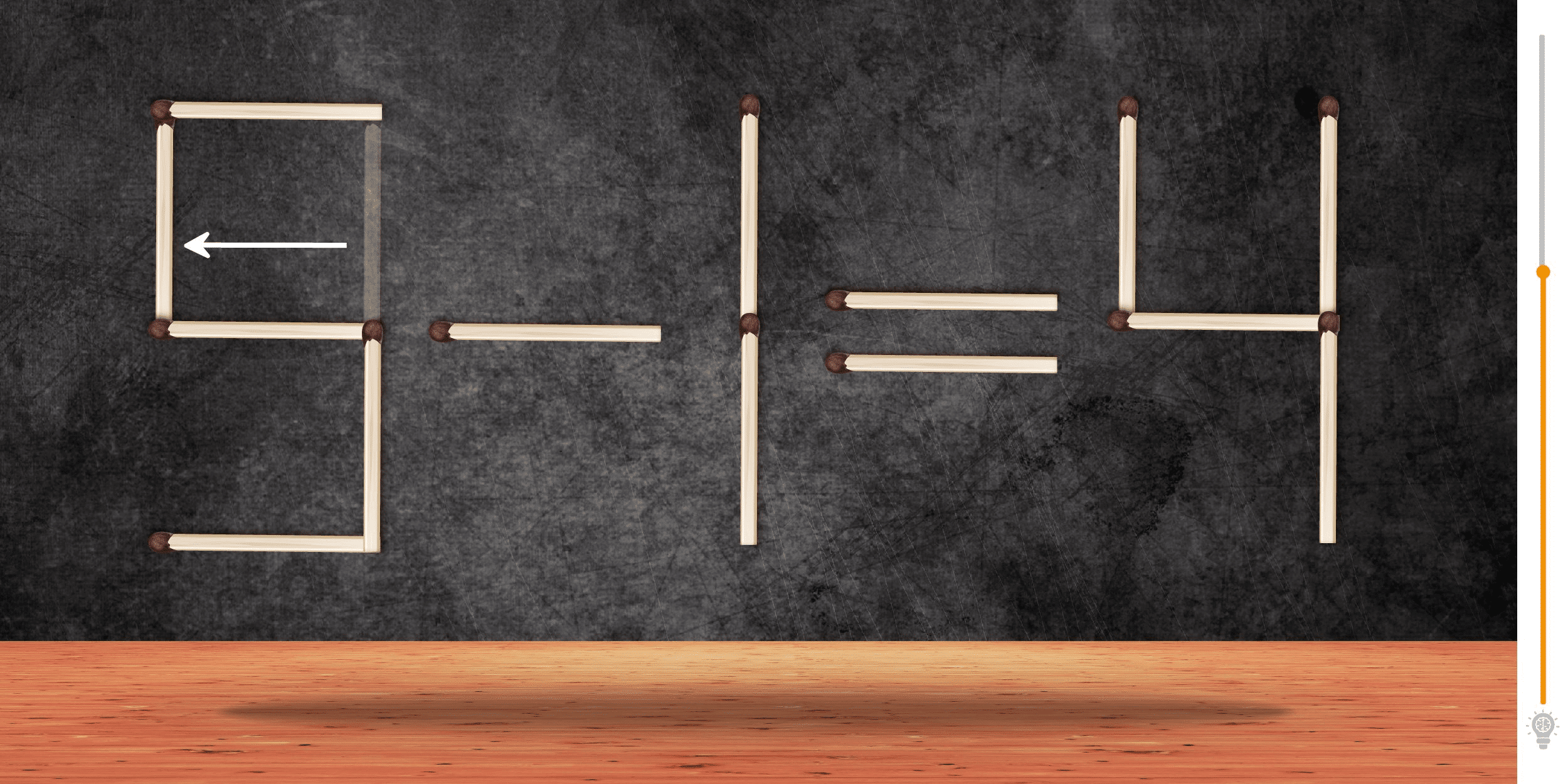 Math riddle: Test your genius by moving just 1 match in under 8 seconds!