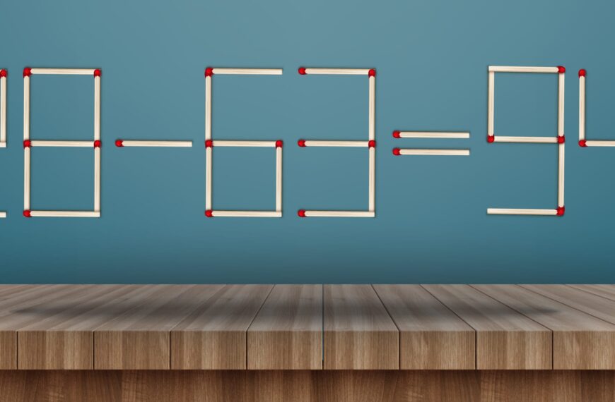 Énigme mathématique : Saurez-vous prouver votre génie en déplaçant juste 2 allumettes en moins de 15 secondes ?