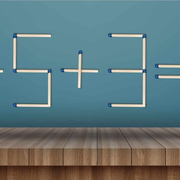Énigme mathématique : Mettez votre QI à l'épreuve en déplaçant juste 1 allumette - Saurez-vous triompher en moins de 10 secondes ?
