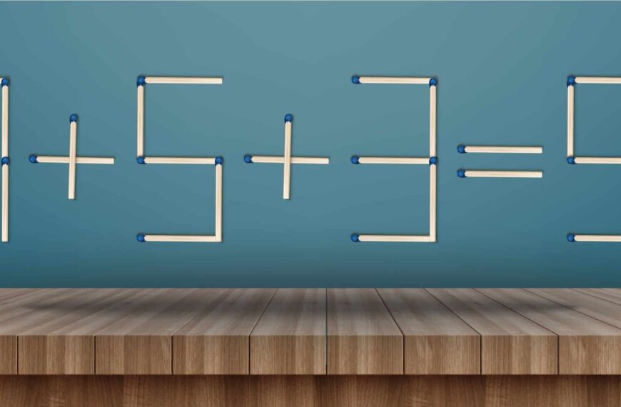 Énigme mathématique : Mettez votre QI à l'épreuve en déplaçant juste 1 allumette - Saurez-vous triompher en moins de 10 secondes ?