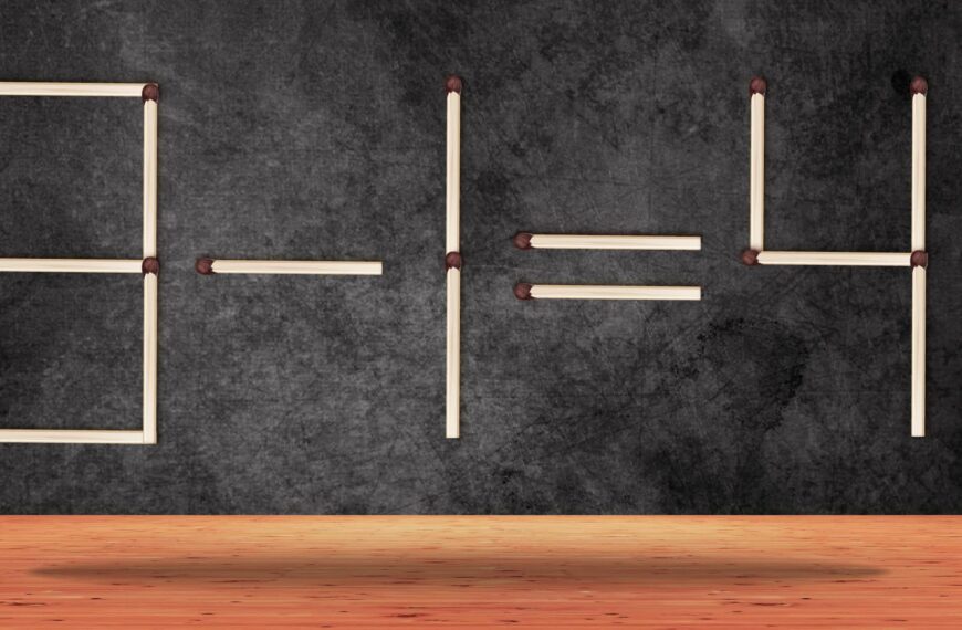 Énigme mathématique : Testez votre génie en déplaçant juste 1 allumette en moins de 8 secondes !