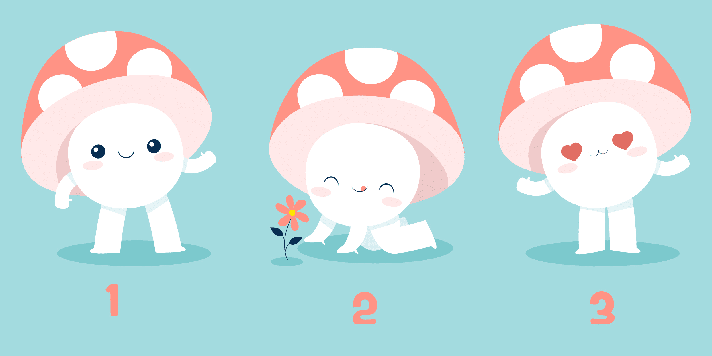 Personality test: Bold or shy? Choose from these 3 charming mushrooms and discover your true nature!