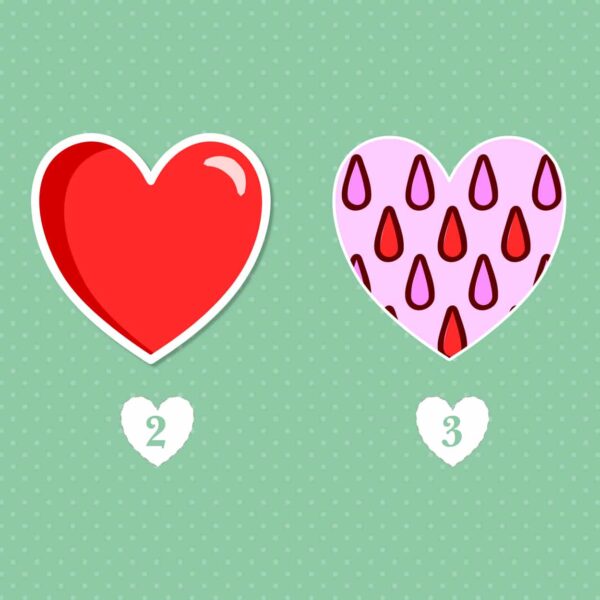 Test de personnalité : Quel cœur choisissez-vous ? Révélez ce qui compte vraiment pour vous en amour !