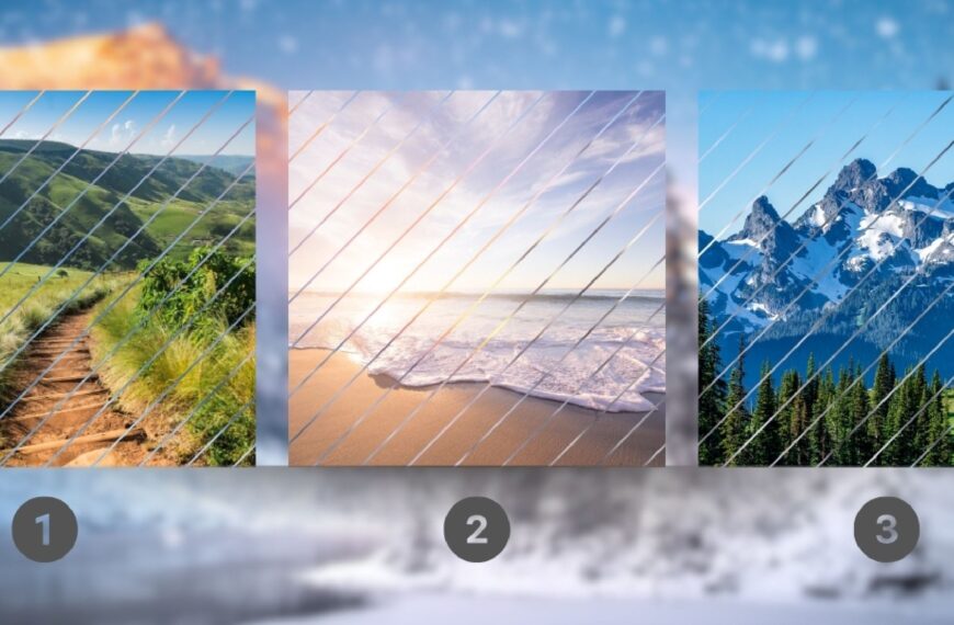 Personality test: Which landscape do you choose? Your selection reveals whether you lean towards realism or idealism. Explore the secrets of your soul!