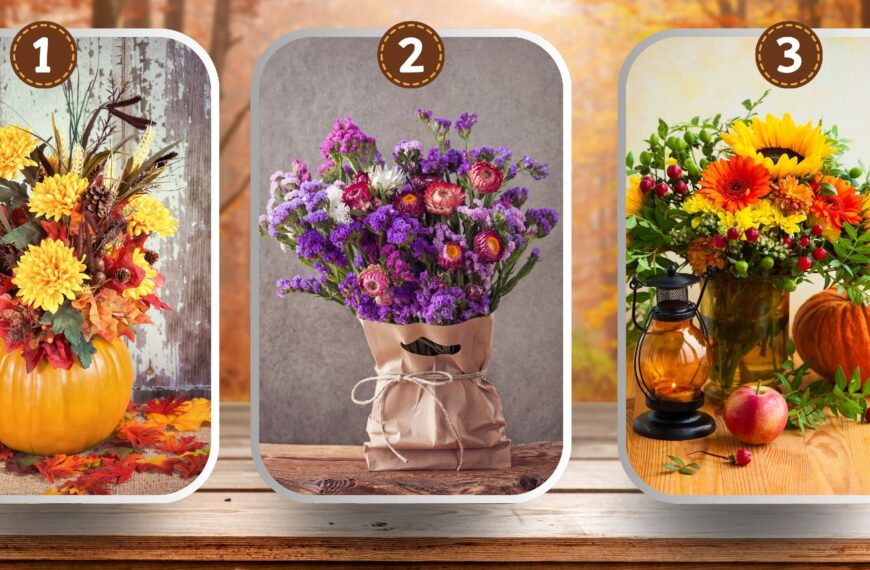Personality test: Which of these 3 autumn flowers appeals to you? Make your choice and reveal whether your essence is that of passion or serenity!
