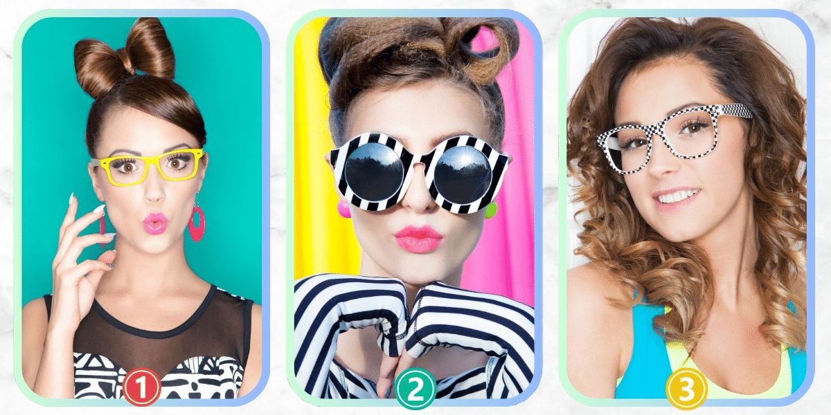 Personality test: Your choice among these 3 pairs of glasses reveals your dynamism! Are you passive or active? Find out now!