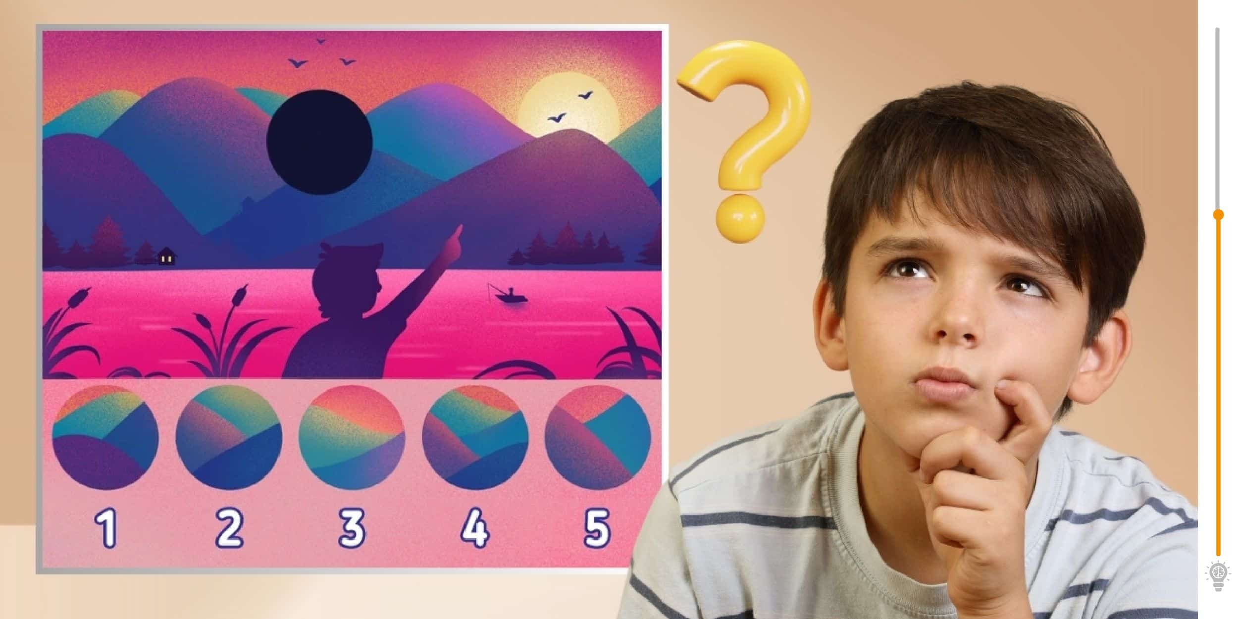 Défi visuel : saurez-vous trouver la pièce manquante dans ce magnifique coucher de soleil en moins de 10 secondes ? Testez votre acuité et rapidité d'observation maintenant !