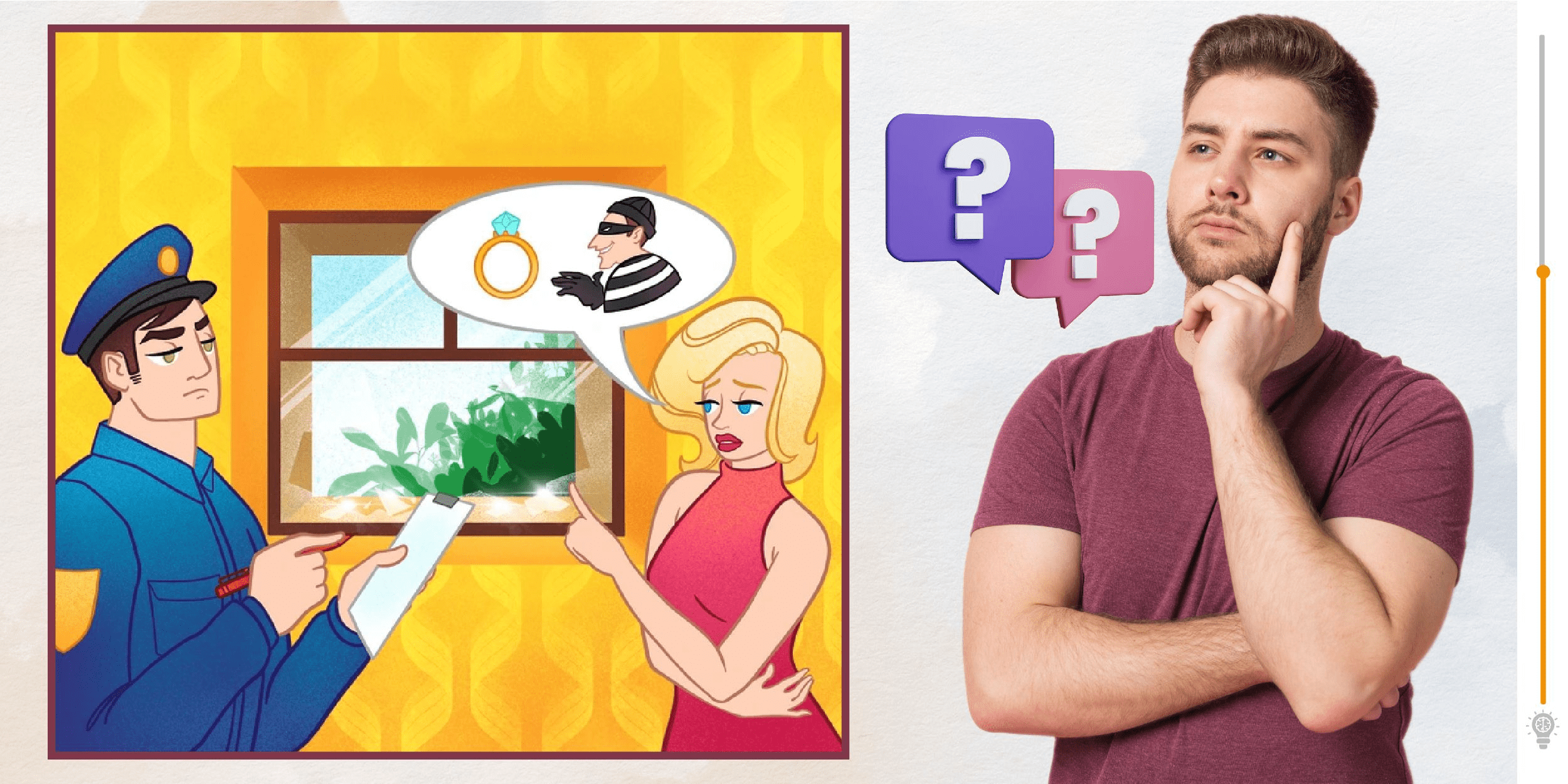 Visual challenge: can your acuity unmask the lie in less than 10 seconds?