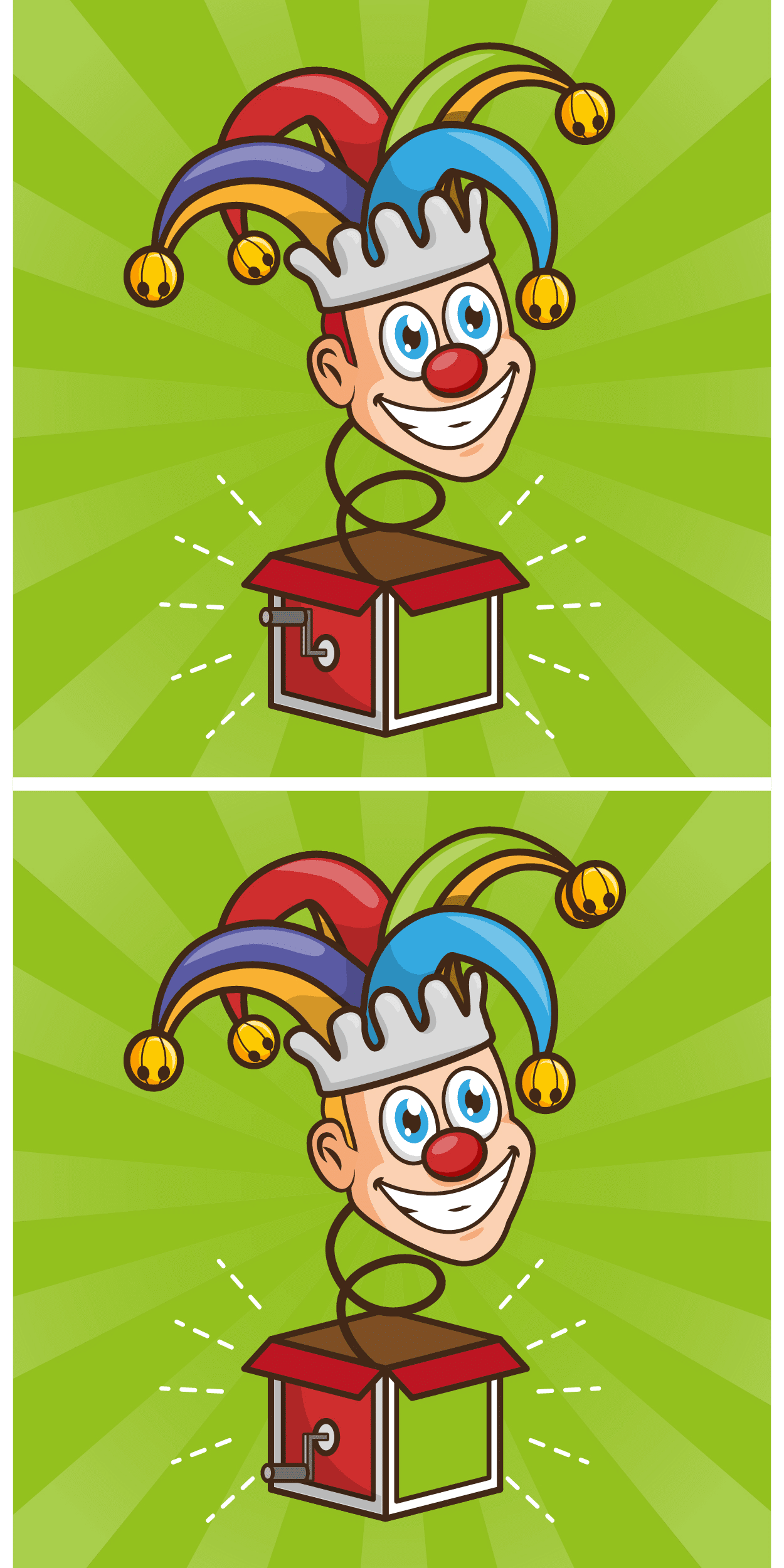 Visual challenge: can you spot the 3 differences between these two images? Test your acuity and complete the challenge in less than 8 seconds!